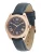GUESS Analoog horloge  navy / rose-goud
