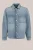 WE Fashion Heren regular fit denim overshirt