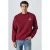 Sweater met logo- en ronde hals