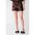 Shoeby Studio wide leg regular waist casual short met stippen bruin