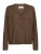 Fransa Gebreid vest ‘FRELISE CAR 1’  bruin