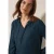 Cecil Dames Blouse met elastische zoom in Blauw
