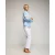 Basic wide leg jeans met een hoge taille.