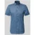OLYMP Level Five slim fit zakelijk hemd in all-over look met kentkraag
