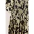White Stuff Wren Metallic Jacquard Dress Black Multi