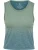 Hummel Sporttop  petrol / lichtgroen
