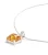 Orphelia Dames 925 Sterling Zilveren Ketting met Hanger – Zilver ZH-4629
