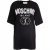Moschino Double Smiley Zwart Oversize T-shirt