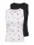 ONLY Top ‘ONLSALLY’  kersrood / zwart / wit