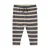 Wheat katoenen regular fit gestreepte babybroek – grijs/ecru