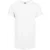 Urban Classics Heren Lang T-Shirt met Omslag (Wit)