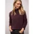 Street One Dames Zachte chenille trui in Rood