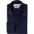 Overhemd Ledub Modern Fit donkerblauw stretch