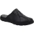 Hush Puppies Heren Carson Leren Muiltjes (Zwart)