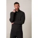 Profuomo Ppxj30023d pullover half zip dark brown