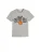 Koton Shirt  grijs / oranje / zwart