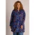 Colletta Plus Size tuniek met print – blauw/oranje