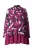 Ulla Popken Tuniek  bordeaux / zwart / wit