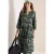 Midi-jurk met patchworkprint
