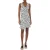 Moschino Leopard Print Organza Dress White