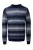 Salsa Jeans Trui  blauw / nachtblauw / grijs / grijs gemêleerd