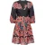 PINKO Balto Dress Black/red Multi