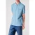 Paul Smith Reg Fit Ss Polo Shirt Zebra Light Blue