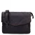 No Stress leren crossbody tas donkerbruin