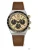 TIMEX Analoog horloge ‘ 1970s Q’  bruin / zilver