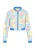 myMo ATHLSR Tussenjas  azuur / citroen / pink / offwhite
