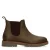 Manfield suède chelsea boots groen