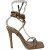 Chic Leren hoge hakken voor dames (Mokka)