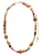 Pilgrim Ketting ‘Iris’  bruin / goud / pink / rood