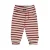 Feetje gestreepte broek Built for Fun – bordeaux/offwhite melange