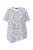 Ulla Popken Shirt  zwart / offwhite