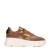 PS Poelman Jana chunky leren sneakers brons