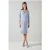 LK Bennett Sky – Midi Dress Light Blue