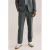 WE Fashion regular pantalon grijsgroen