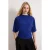 TRENDYOLMİLLA Dames Blauw Effen Driekwart mouw Getailleerd Blouses