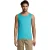 SOLS Heren Justin Tank Top (Atol blauw)