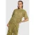 Refined Department gebloemde top groen