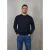 Lyle and Scott Tonal eagle merino crew neck jumper