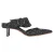 Nicholas Kirkwood Bouclé Mules in Zwart Tweed