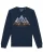 Watapparel Sweatshirt ‘ Geometric Landscape ‘  navy / gemengde kleuren
