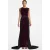 Marcell von Berlin Women‘s Velvet Evening Gown Cherry/black