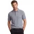 normale fit Gentiluomo polo grijs structuur