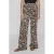 VILA wide leg regular waist casual broek beige
