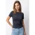 Dames Slim Fit Bootnek T-shirt