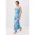 TRENDYOLMİLLA Dames Meerkleurig Abstract Maxi Mouwloos Recht Jurken