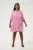 Jurk A-shape pink